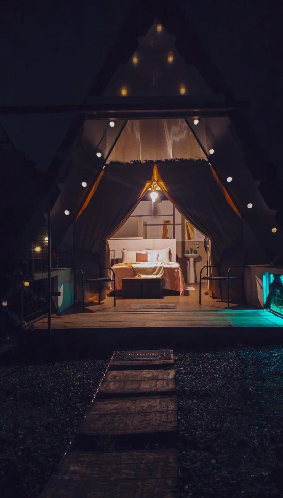 La Fortuna Flora Glamping De Abuela 빌라 외부 사진