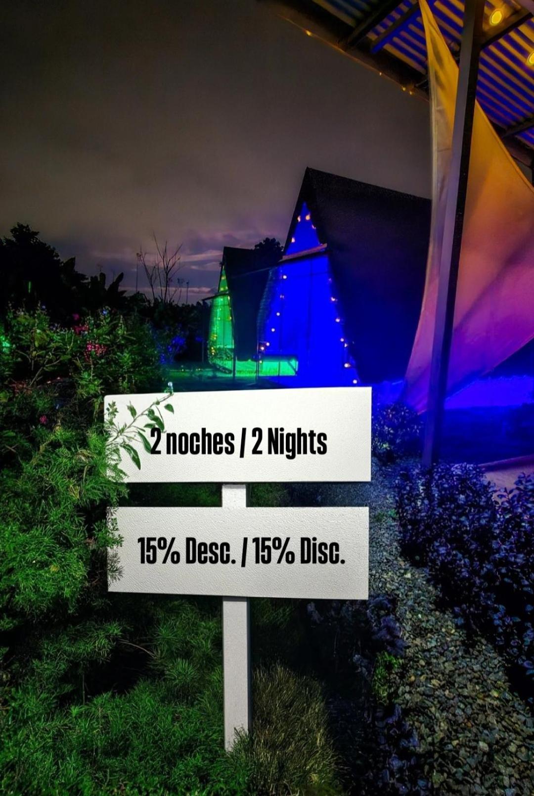 La Fortuna Flora Glamping De Abuela 빌라 외부 사진